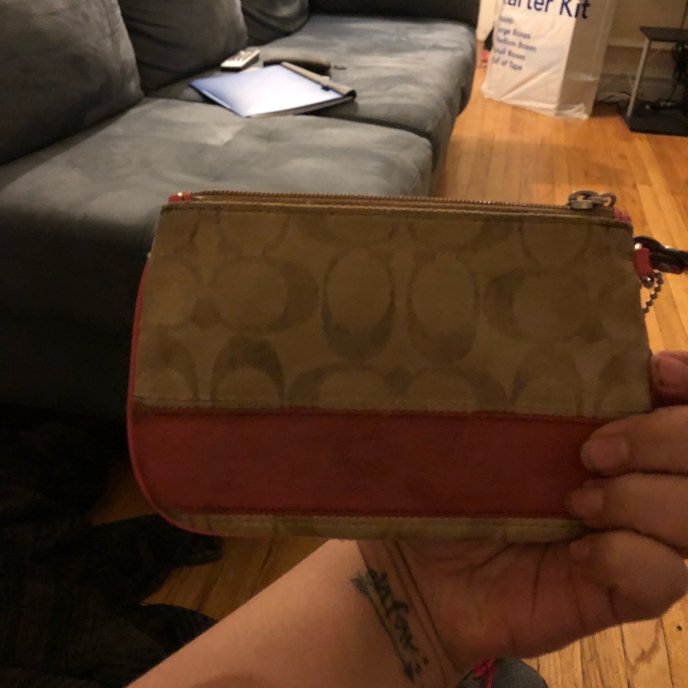 Coach wristlet